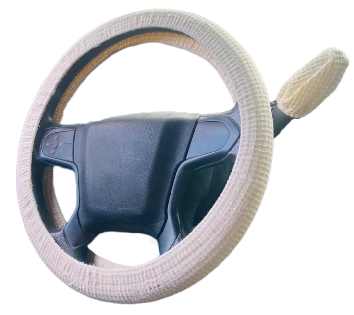 Cotton/Linen Steering Wheel Cover